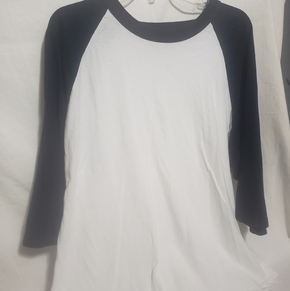 Austyle Navy & White Baseball Tee 2X - Picture 1 of 4